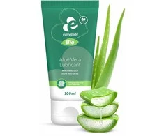 EasyGlide - Bio &amp; Natural Waterbased Lubricant Aloe Vera 100 ml