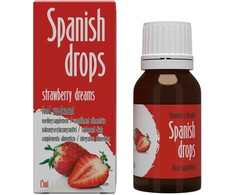 Cobeco Spanish Drops Strawberry Dreams 15ml - Energizing Formula, Fruity Flavor
