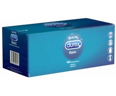 Durex Natural Slim Fit 52mm Condoms 144-Pack - Latex, Lubricated