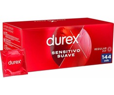 Durex Soft Sensitive 144 pcs - Anatomical Latex Protective System, 56mm