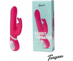 EasyToys Rotating &amp; Vibrating Rabbit Vibe Multi-Function USB Violetinė