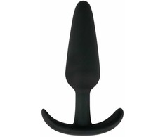 EasyToys Silicone Intimate Plug L Juodas - Ergonomic Flexible Design