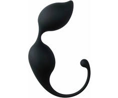 EasyToys Curved Kegel Balls Juodas - Ergonomic Pelvic Floor Trainer