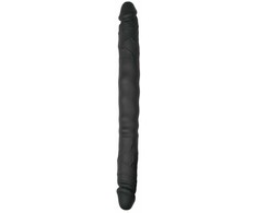 EasyToys Double-Ended Flexible Silicone Intimate Device 44 cm Juodas