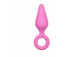 EasyToys Pointy Plug Silicone Tapered Model, Juodas, Size S