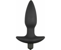 Sinner Gear Silicone Intimate Massager Juodas - Flexible Perineum Stimulator