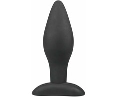 Sinner Gear Large Silicone Plug Juodas - Secure Wide-Base Anal Model