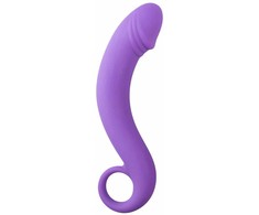 EasyToys Silicone Prostate Massager Violetinė Curved Anatomical Model