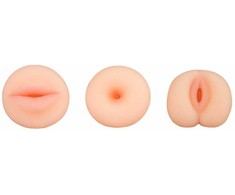 Friend With Benefits Set - Trio of Anatomical Intimate Devices, 3 pcs