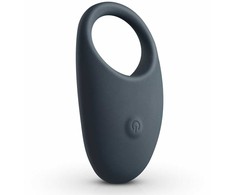 Boners Rechargeable Vibrating Silicone Partner Ring, 10 Modes, Mėlyna