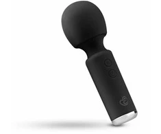Easytoys Mini Vibe Wand Vibrator - Juodas