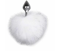 Easytoys Fetish Collection „Easytoys“ analinis kištukas „Rabbit Tail Plug“ kailio kištukas