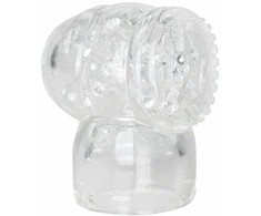 Easytoys Wand Attachment for Men Transparent Massage Priedas