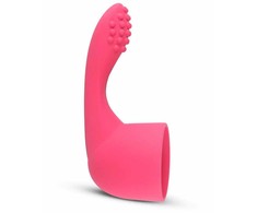 Pink Rožinė MyMagicWand Rožinė Silicone Anatomical Attachment for Wand Massager
