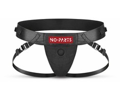 No-Parts Jordan Adjustable Intimate Harness, Flexible Size, Juodas