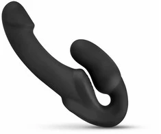 No Parts Dildo dvigubai stimuliacijai, silikoninis lygus