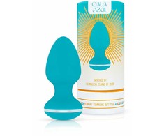 Cala Azul Blanca Vibrating Intimate Plug 10 Modes Atsparus vandeniui USB Rechargeable