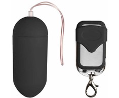 Easytoys Vibration Egg Juodas - Wireless Remote, 10 Modes, 20m Range
