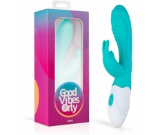 Easytoys Rožinė Leda Intima Series Rabbit Model 10-Mode Rechargeable Atsparus vandeniui Rožinė