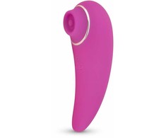 Pink Rožinė Taptastic Vibe Rechargeable Silicone Intimate Device - 6 Modes, Rožinė