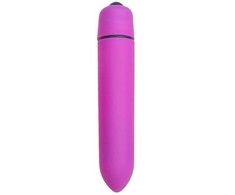 EasyToys 10-Speed Compact Bullet Vibrator - Violetinė, Pocket-Size Model