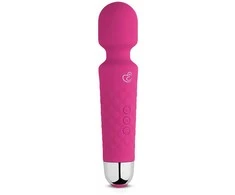 Pink Rožinė EasyToys Mini Wand Vibrator - Rožinė
