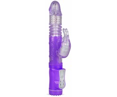 EasyToys Dual-Action Rabbit Vibrator Violetinė 12-Mode Intimate Device