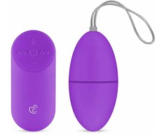 EasyToys Vibrating Egg Remote Control Violetinė - Compact Wireless Model