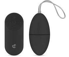 EasyToys Remote Control Vibrating Egg Juodas - 10 Modes, 20m Range