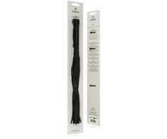 Ouch! Faux Leather Impact Tool Juodas - Ergonomic Grip, Wrist Loop