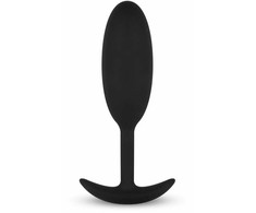 Heavy Fulfiller Medium Weighted Silicone Anal Plug - Ergonomic Shape