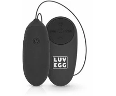 Easytoys Stiprus vibruojantis kiaušinis vandeniui atsparus nuotolinio valdymo pultas 10 režimų