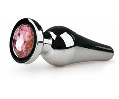 Rimba Aliuminio Plug Crystal Clear - Tapered Design, Medium Size