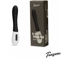 Teazers G-Spot Intimate Device Juodas 30-Speed Soft Silicone USB