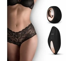 Easytoys PantyRebel Vibrating BoyShort Intimate System Juodas Size M/L