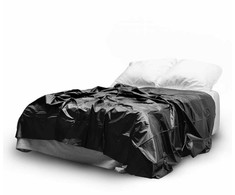 EasyToys Atsparus vandeniui Vinyl Sheet 180x230 cm - Juodas Protective Cover
