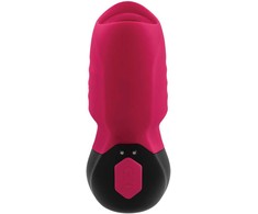 Evolved Body Kisses Intimate Device Raudona/Juodas 7-Mode Silicone System