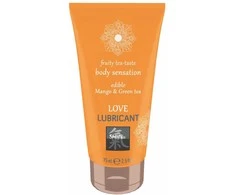 Hot Karštas valgomasis skonio vandens lubrikantas 75 ml mango