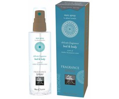 HOT Pheromone Bed &amp; Body Purškiklis for Men Amber &amp; Japanese Mint 50ml