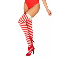 Obsessive - Kissmas kojinės Raudona L/XL