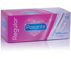 Pasante Healthcare Pasante Regular 144 Classic Latex Condoms with Smooth Surface CE 54mm