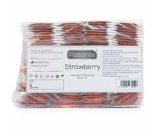 Pasante Healthcare Pasante Strawberry Crush Condoms Bulk Packs 144 psc