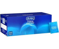 Durex Extra Safe Condoms 144-Pack | Thicker &amp; Lubricated Design