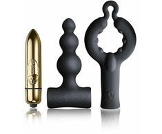 Rocks Off Silhouette Be Mine Set - Multi-Element Vibrating Intimate Kit for Couples