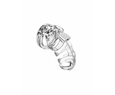 Mancage Man Cage Model 02 Intimate Control System 3.5"/9cm Polycarbonate Juodas
