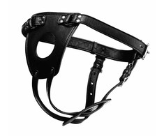 XR Brands Ass Holster Adjustable Harness for Anal Accessories Juodas