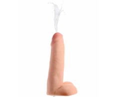 XR Brands Master Series Dual Density Squirting Model 20.5 cm rusvai gelsvas