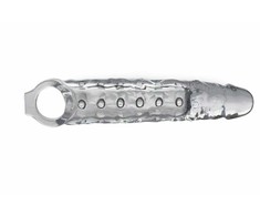 XR Brands Crystal Clear Extension Sleeve 3" Enhancement System 7.5 cm