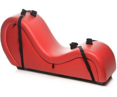 Xr Brands Kink Couch Lounge Chair with Adjustable Straps &amp; Support Pillows, Juodas
