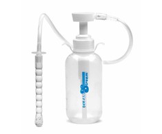 XR Brands CleanStream Pump Action Hygiene Bottle 300ml with Nozzle